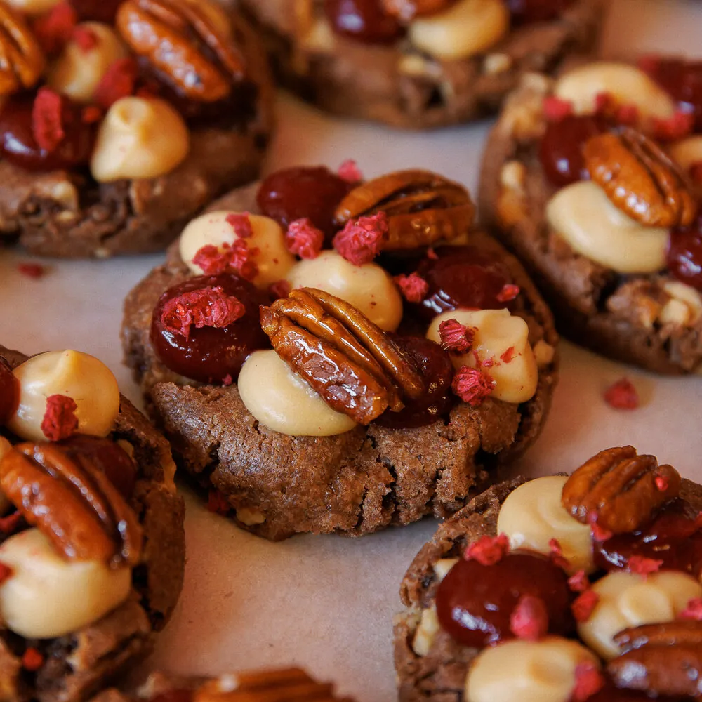 Cookie Frambuesa Choco Pecán de Juli Debicki